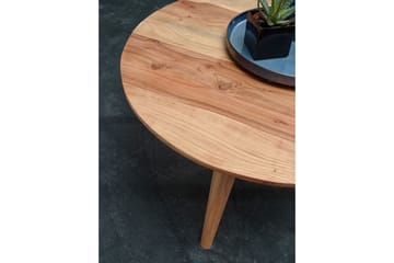 Sofabord Printfield 75 cm - Brun - Møbler - Bord - Sofabord & salongbord