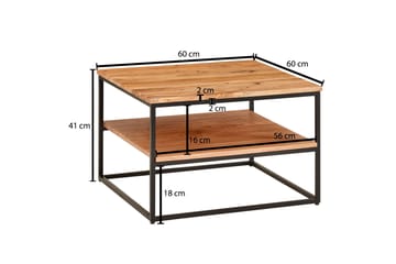 Soffbord Wohnling Natur - Møbler - Bord - Sofabord & salongbord