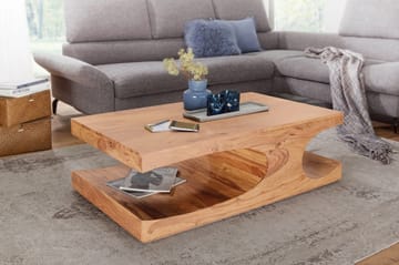 Soffbord Wohnling Trä, Natur - Møbler - Bord - Sofabord & salongbord