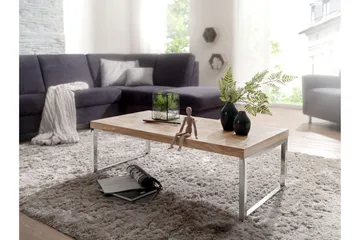 Soffbord Wohnling Trä, Natur - Møbler - Bord - Sofabord & salongbord