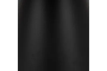 Soli Forlengingsbart Sofabord 66 cm Rundt - Glass/Svart/Matt Svart - Møbler - Bord - Sofabord & salongbord