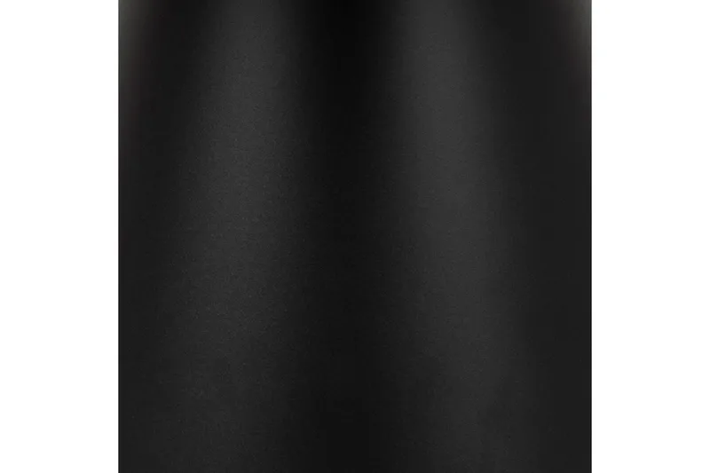 Soli Forlengingsbart Sofabord 66 cm Rundt - Glass/Svart/Matt Svart - Møbler - Bord - Sofabord & salongbord