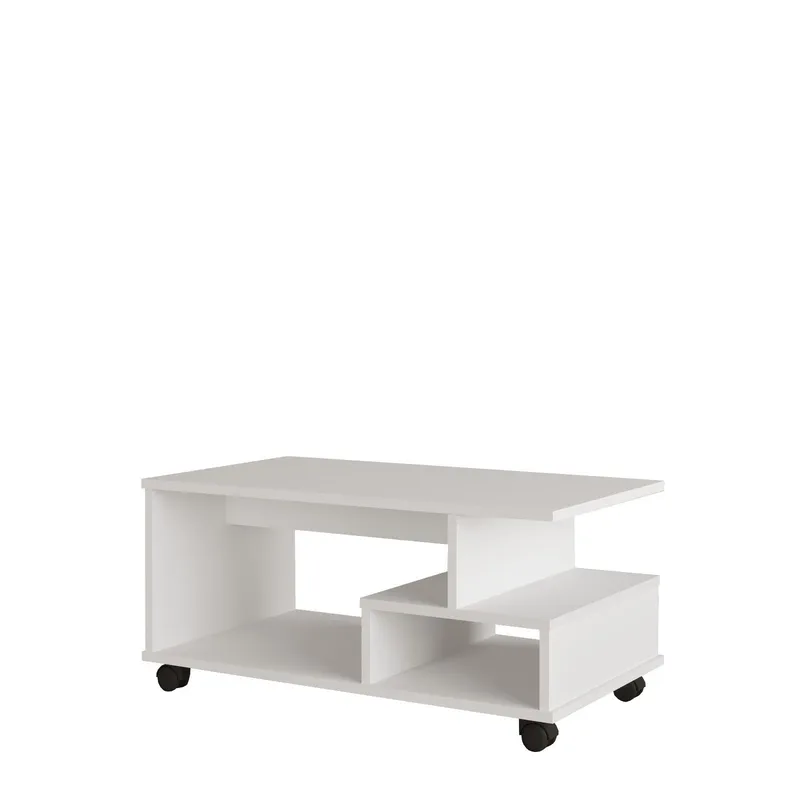 Solven Sofabord 90x42,5x51 cm, Hvit