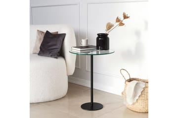 Sotinge Sofabord 40x50x40 cm Rundt - Svart - Møbler - Bord - Sofabord & salongbord