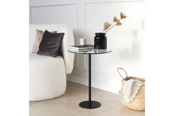 Sotinge Sofabord 40x50x40 cm Rundt - Svart - Møbler - Bord - Sofabord & salongbord