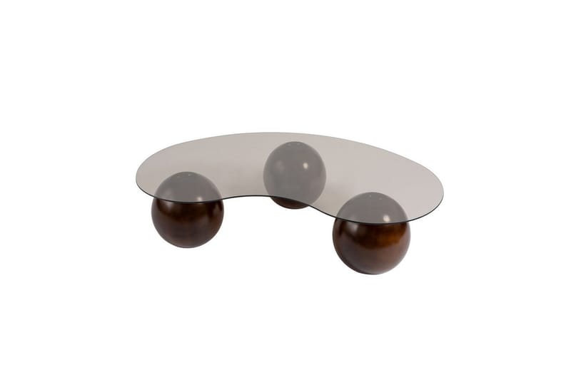 Sofabord Sphere Valnøtt / Bronse - Valnøtt / Bronse - Møbler - Bord - Sofabord & salongbord