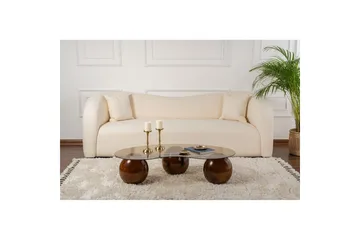 Sofabord Sphere Valnøtt / Bronse - Valnøtt / Bronse - Møbler - Bord - Sofabord & salongbord