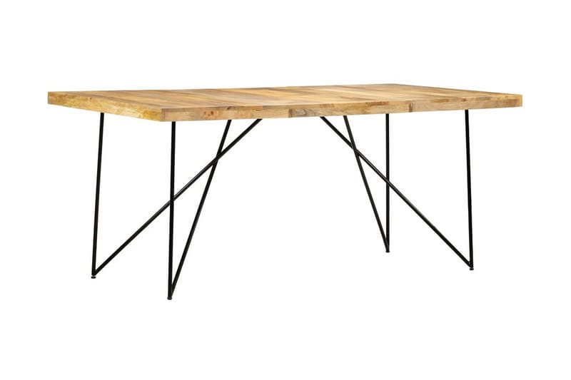 Spisebord 180x90x76 cm heltre mango - Brun - Sofabord & salongbord