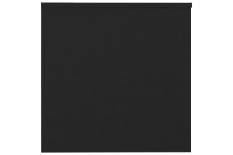 Stablebord 3 stk svart sponplate - Svart - Settbord - Sofabord & salongbord