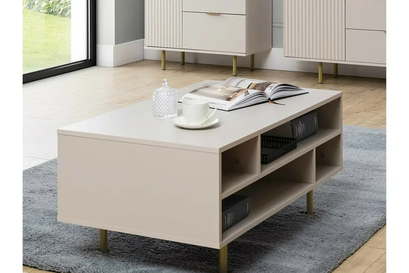 Staffin Sofabord 60 cm - Cashmere - Møbler - Bord - Sofabord & salongbord