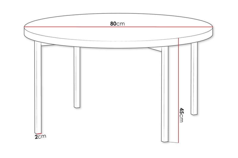 Staffin Soffbord Black - Møbler - Bord - Sofabord & salongbord