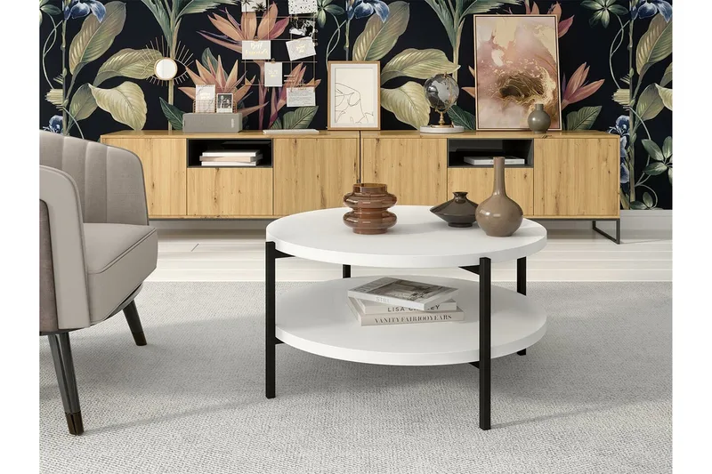 Staffin Soffbord NO_BRAND White - Møbler - Bord - Sofabord & salongbord