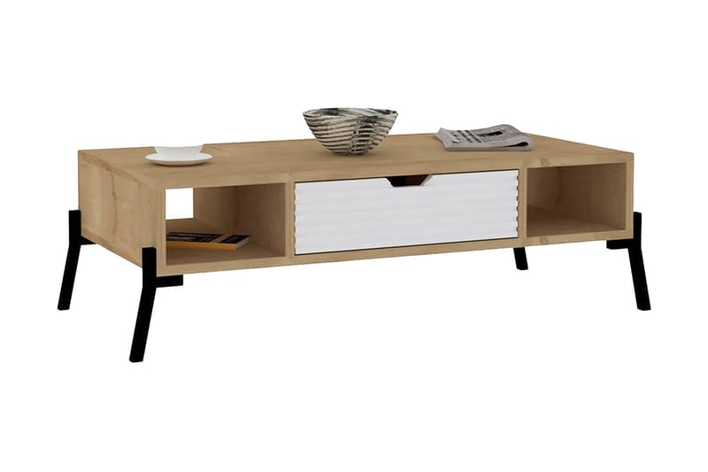 Stalmani Sofabord 100x28,2x100 cm - Blå - Møbler - Bord - Sofabord & salongbord