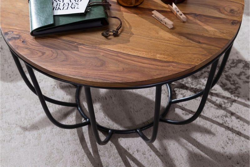 Streams Sofabord 60 cm - Brun - Møbler - Bord - Sofabord & salongbord