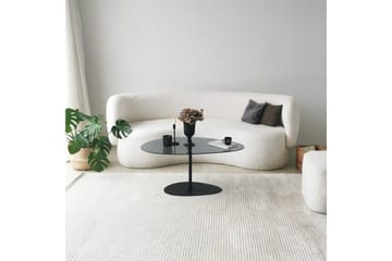 Svanabyn Sofabord 90 cm - Grå/Svart - Møbler - Bord - Sofabord & salongbord