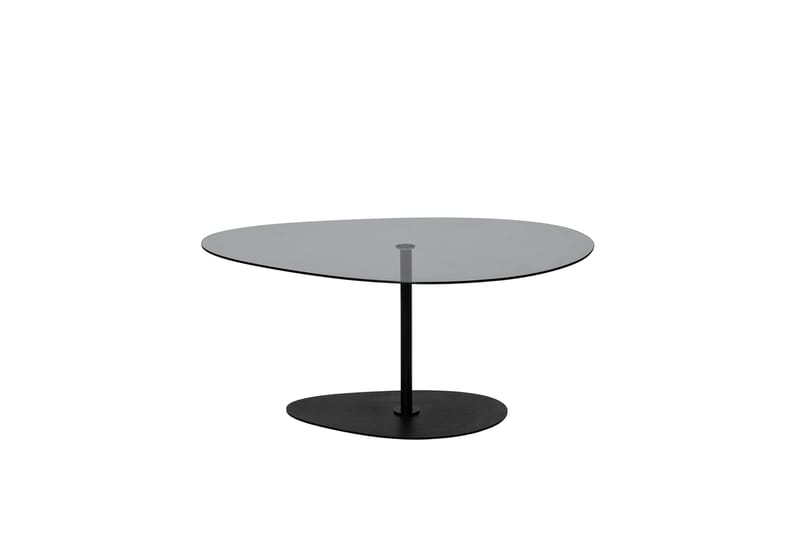Svanabyn Sofabord 90 cm - Grå/Svart - Møbler - Bord - Sofabord & salongbord