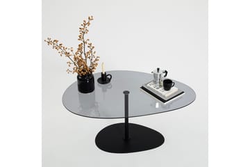 Svanabyn Sofabord 90 cm - Grå/Svart - Møbler - Bord - Sofabord & salongbord