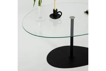 Svanabyn Sofabord 90 cm - Svart - Møbler - Bord - Sofabord & salongbord