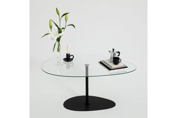 Svanabyn Sofabord 90 cm - Svart - Møbler - Bord - Sofabord & salongbord