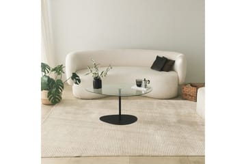 Svanabyn Sofabord 90 cm - Svart - Møbler - Bord - Sofabord & salongbord