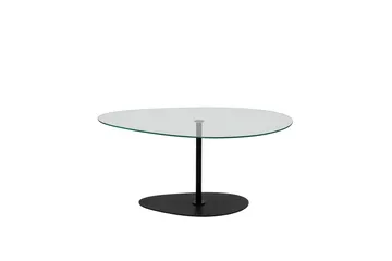 Svanabyn Sofabord 90 cm - Svart - Møbler - Bord - Sofabord & salongbord