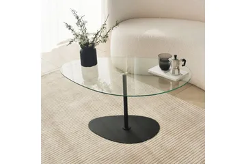 Svanabyn Sofabord 90 cm - Svart - Møbler - Bord - Sofabord & salongbord