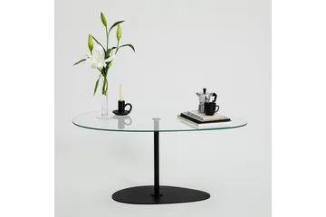 Svanabyn Sofabord 90 cm - Svart - Møbler - Bord - Sofabord & salongbord