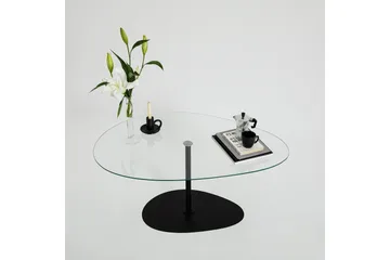 Svanabyn Sofabord 90 cm - Svart - Møbler - Bord - Sofabord & salongbord