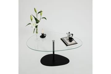 Svanabyn Sofabord 90 cm - Svart - Møbler - Bord - Sofabord & salongbord