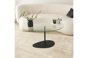 Svanabyn Sofabord 90 cm - Svart - Møbler - Bord - Sofabord & salongbord