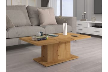 Tallow 60 cm Rektangulært Sofabord i Mørkt Tre - Brun - Møbler - Bord - Sofabord & salongbord