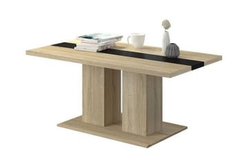 Tallow 60 cm Rektangulært Sofabord i Malt Tre - Beige - Møbler - Bord - Sofabord & salongbord