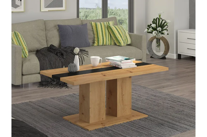 Tallow Soffbord 60 cm Black - Møbler - Bord - Sofabord & salongbord