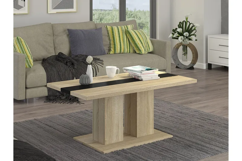 Tallow Soffbord 60 cm Black - Møbler - Bord - Sofabord & salongbord