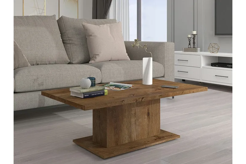 Tallow Soffbord 60 cm NO_BRAND Brown - Møbler - Bord - Sofabord & salongbord