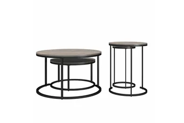 Tamazi Settbord - Grå - Møbler - Bord - Sofabord & salongbord