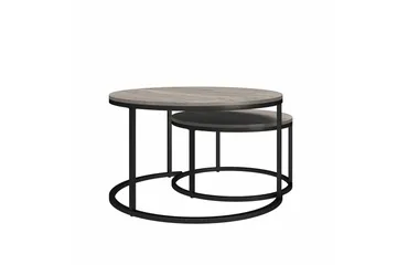 Tamazi Settbord - Grå - Møbler - Bord - Sofabord & salongbord