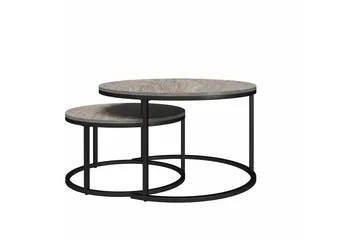 Tamazi Settbord - Grå - Møbler - Bord - Sofabord & salongbord