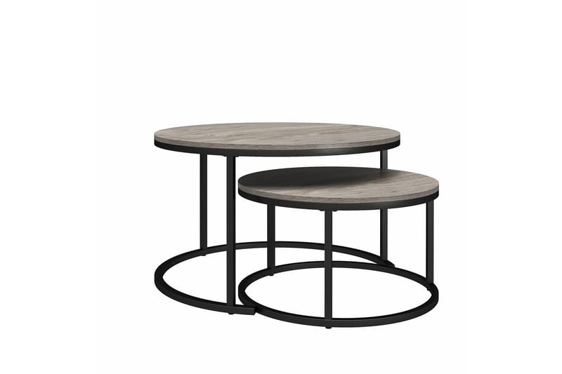 Tamazi Settbord - Grå - Møbler - Bord - Sofabord & salongbord