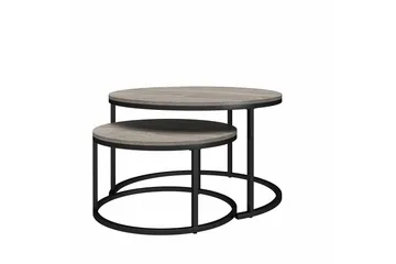 Tamazi Settbord - Grå - Møbler - Bord - Sofabord & salongbord