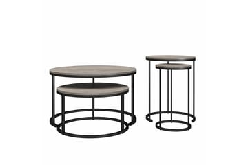 Tamazi Settbord - Grå - Møbler - Bord - Sofabord & salongbord