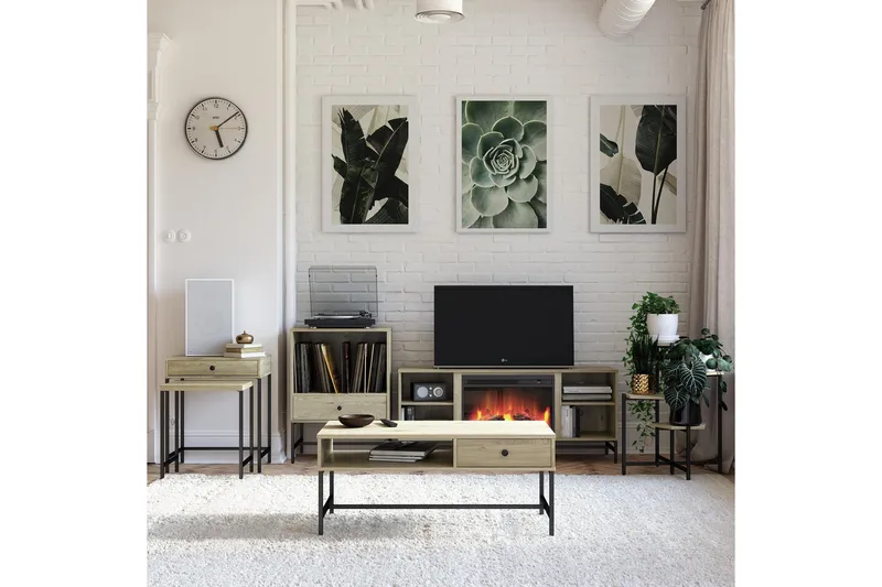 Tamlin Sofabord 102x50 cm Brun - Novogratz - Møbler - Bord - Sofabord & salongbord