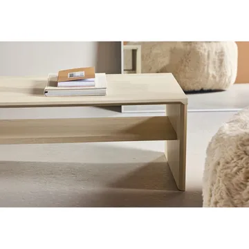 Sofabord Telemarket - Hvitpusset - Møbler - Bord - Sofabord & salongbord