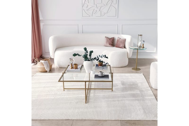 Telence Sofabord 85x35x85 cm - Guld - Møbler - Bord - Sofabord & salongbord