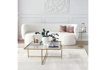 Telence Sofabord 85x35x85 cm - Guld - Møbler - Bord - Sofabord & salongbord