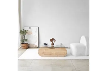 Sofabord Tevrin Sudamaleik / Transparent - Sudamaleik / Transparent - Møbler - Bord - Sofabord & salongbord