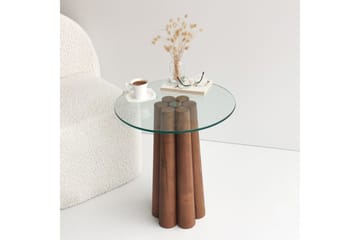 Tjadhunt Sofabord 50 cm - Valnøtt - Møbler - Bord - Sofabord & salongbord