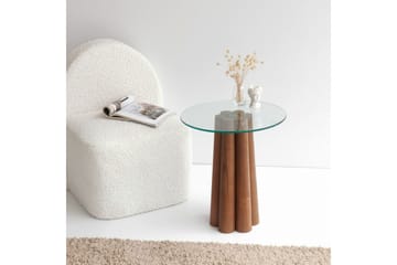 Tjadhunt Sofabord 50 cm - Valnøtt - Møbler - Bord - Sofabord & salongbord