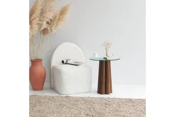 Tjadhunt Sofabord 50 cm - Valnøtt - Møbler - Bord - Sofabord & salongbord