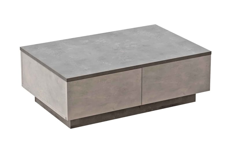 Sofabord Troter 90 cm - Sølv/Antrasitt - Sofabord & salongbord
